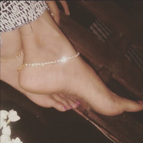 5 ⭐️ Gold Tone Anklet / CODE : WB - 31 - Picture 2 of 6